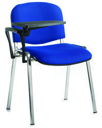 TAURUS STACKING ARM CHAIR +TAB CHM/BLU