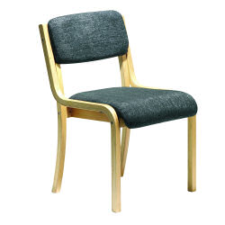 PRAGUE CONFERENCE CHAIR WOOD/CHAR