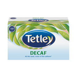 TETLEY DECAFFEINATED TEA BAGS (160)