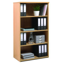 UNIVERSAL BOOKCASE 1440MM WHT