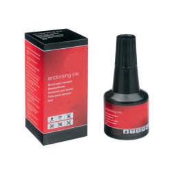 SELECT ENDORSING INK BOTTLE 28ML BLACK