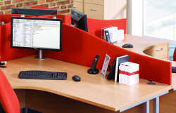 WAVE DESKTOP SCREEN 1600X400 BLU