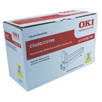 OKI C5600 YELLOW IMAGE DRUM 43381705