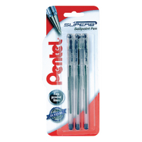 PENTEL SUPERB 0.7MM BLUE PK18