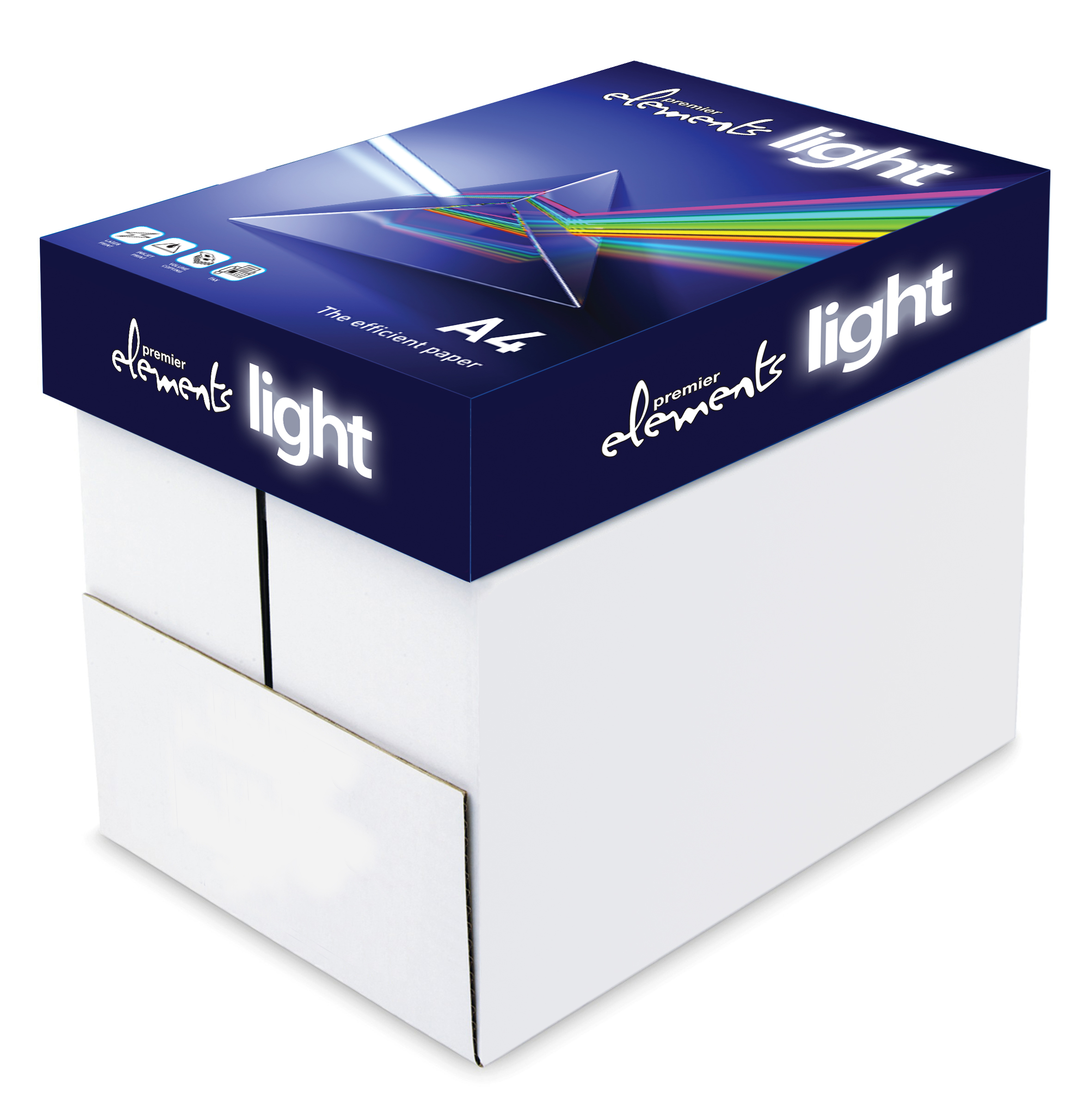 PREMIER ELEMENTS LIGHT WHITE A4 70GSM