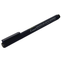 PILOT 02 DRAWING PEN BLACK PK12