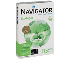 NAVIGATOR ECO-LOGIC A4 PAPER 75GM 5XREAM