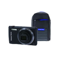 PRAKTICA LUXMEDIA Z212 CAMERA 16GB CARD