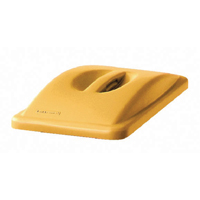 RUBBERMAID SLIM JIM HANDLE TOP YELLW LID