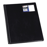 REXEL NYREX SLIM DISP BK 12 PKT A4 BLACK