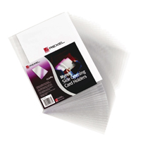 REXEL CARD HOLDER OPEN TOP 127X76MM PK25