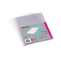 REXEL CARD HOLDER OPEN TOP A4 CLEAR PK25