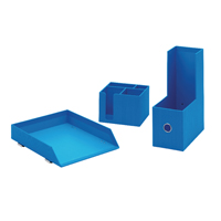 REXEL JOY BLUE DESK ACCESSORY BUNDLE