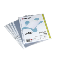 REXEL PREM PUNCH POCKET TOP OPEN A5 P100
