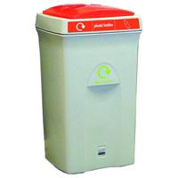 RECYCLING ENVIROBIN 100L GRY/ORNG 315273