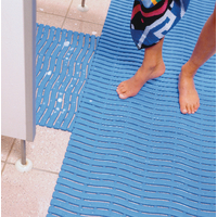 LEISURE SAFETY MAT BLUE 348795