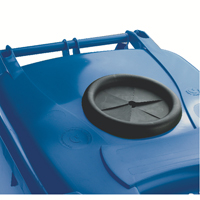 BLUE WHEELIE BIN 120L BOTTLE LID LOCK