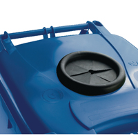 BLUE WHEELIE BIN 360L BOTTLE LID LOCK