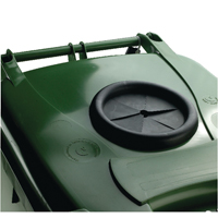 GREEN WHEELIE BIN 140L BOTTLE LID LOCK