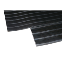 BLACK BROAD 5MM 1200MM RIBBED MATTING