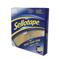 SELLOTAPE STICKY HOOK 25MMX12M 1445179