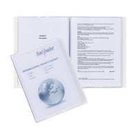 SNOPAKE SUPERLINE PRES BK 10PKT A4 CLEAR