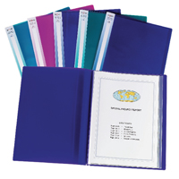 SNOPAKE A3 24 PKT DISPLAY BOOK ASSTD PK5
