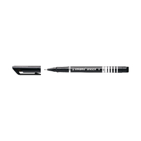 STABILO SENSOR FINELINER MEDIUM BLK PK10