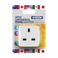 INTERCONTINENTAL TRAVEL ADAPTOR PK12