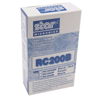 STAR RC200B / SP200 BLACK FABRIC RIBBON
