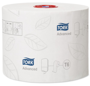 TORK 127530 COREMATIC MID SIZE TOILET ROLL PK 27