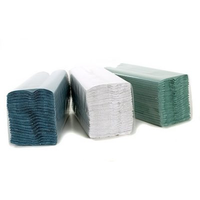 BLUE C-FOLD TOWELS X 2,688 (1 PLY)