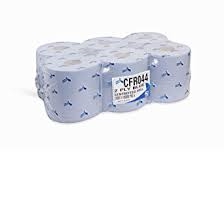 PREMIUM BLUE CENTREFEED 6 ROLLS X 150 M