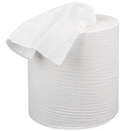 WHITE CENTREFEED 6 ROLLS X 150 M (2 PLY)