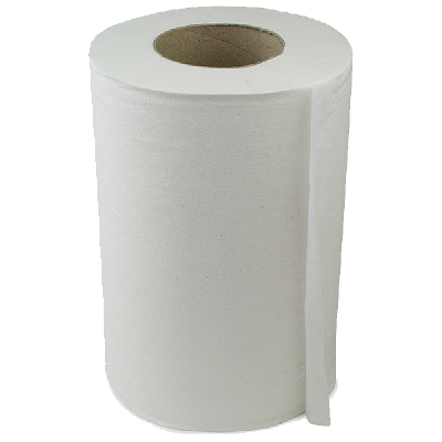 MINI WHITE CENTREFEED 65M 2 PLY PK 12