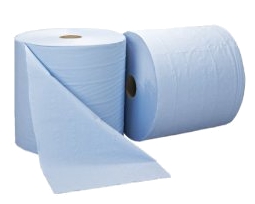 TWIN BLUE BUMPER ROLLS 28CM X 350M 2PLY