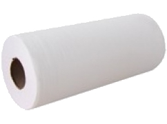 10" WHITE HYGIENE WIPING ROLLS 50M PK 18