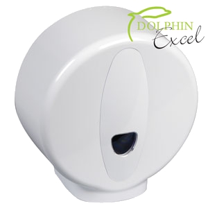 PLASTIC MINI JUMBO TOILET ROLL DISPENSER