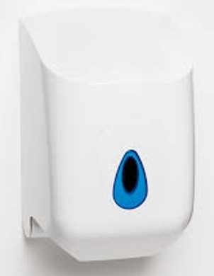PLASTIC CENTREFEED WIPING ROLL DISPENSER