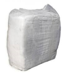 WHITE TOWELING RAGS X 10 KG BAG
