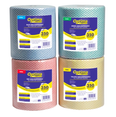 J CLOTHS ON A ROLL (350 SHEETS)