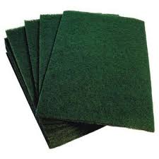 GREEN CATERING SCOURERS (PACK OF 10)