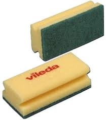 VILEDA FOAM SCOURERS (PACK OF 10)