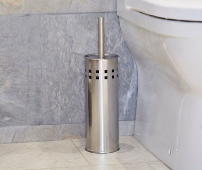STAINLESS STEEL TOILET BRUSH & HOLDER SE