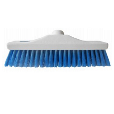 HYGIENE BROOM HEAD 12" SOFT BLUE