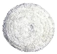 CARPET BONNET MOP 15" WHITE SINGLE