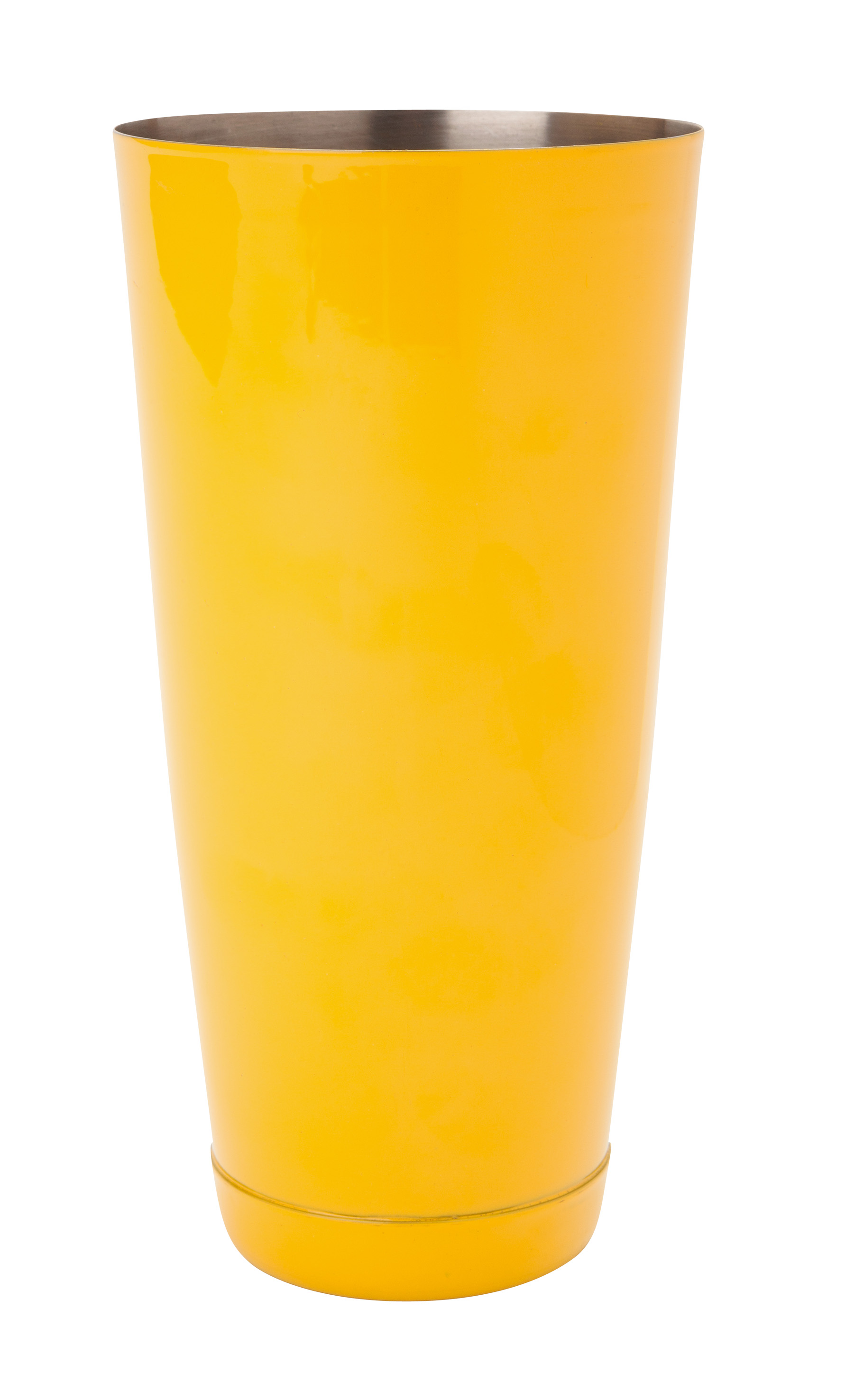 30 FL OZ BOSTON CAN POWDER COATED YELLOW