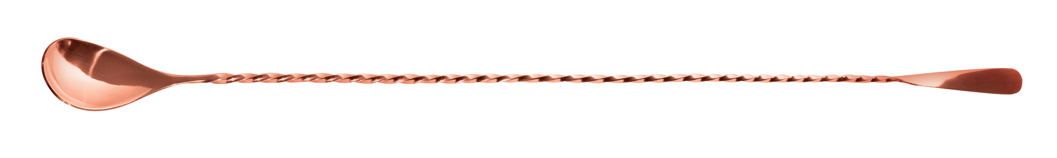HUDSON COCKTAIL SPOON 450MM S/ST COPPER