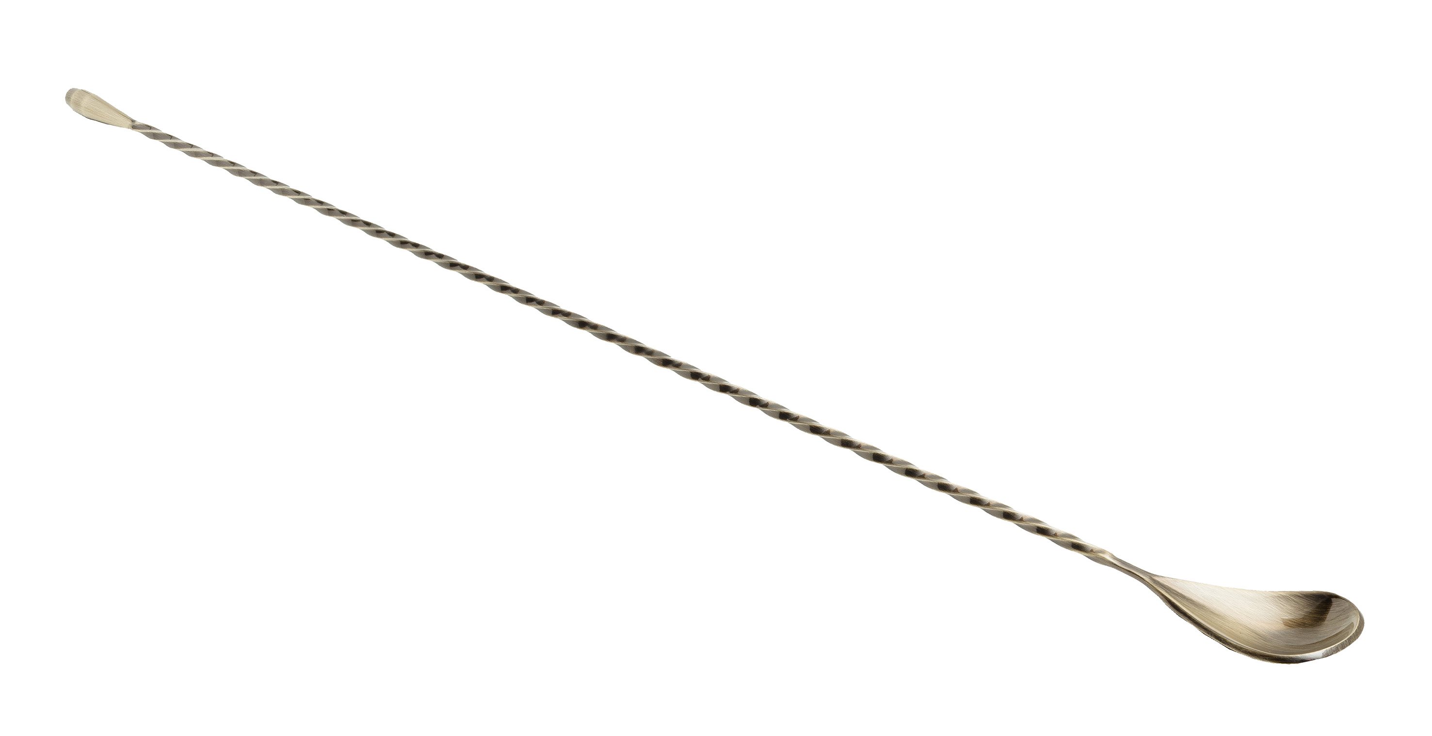 COLLINSON SPOON 450MM ANTIQUE BRASS PLAT