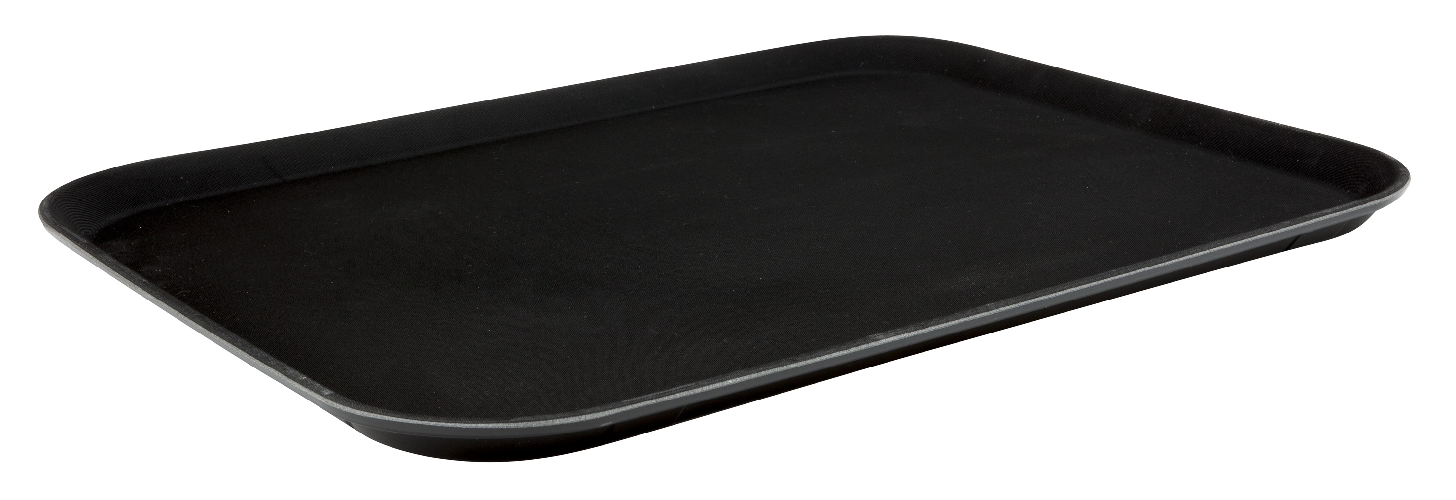 15 X 20 BLACK PLASTIC NON SLIP TRAY